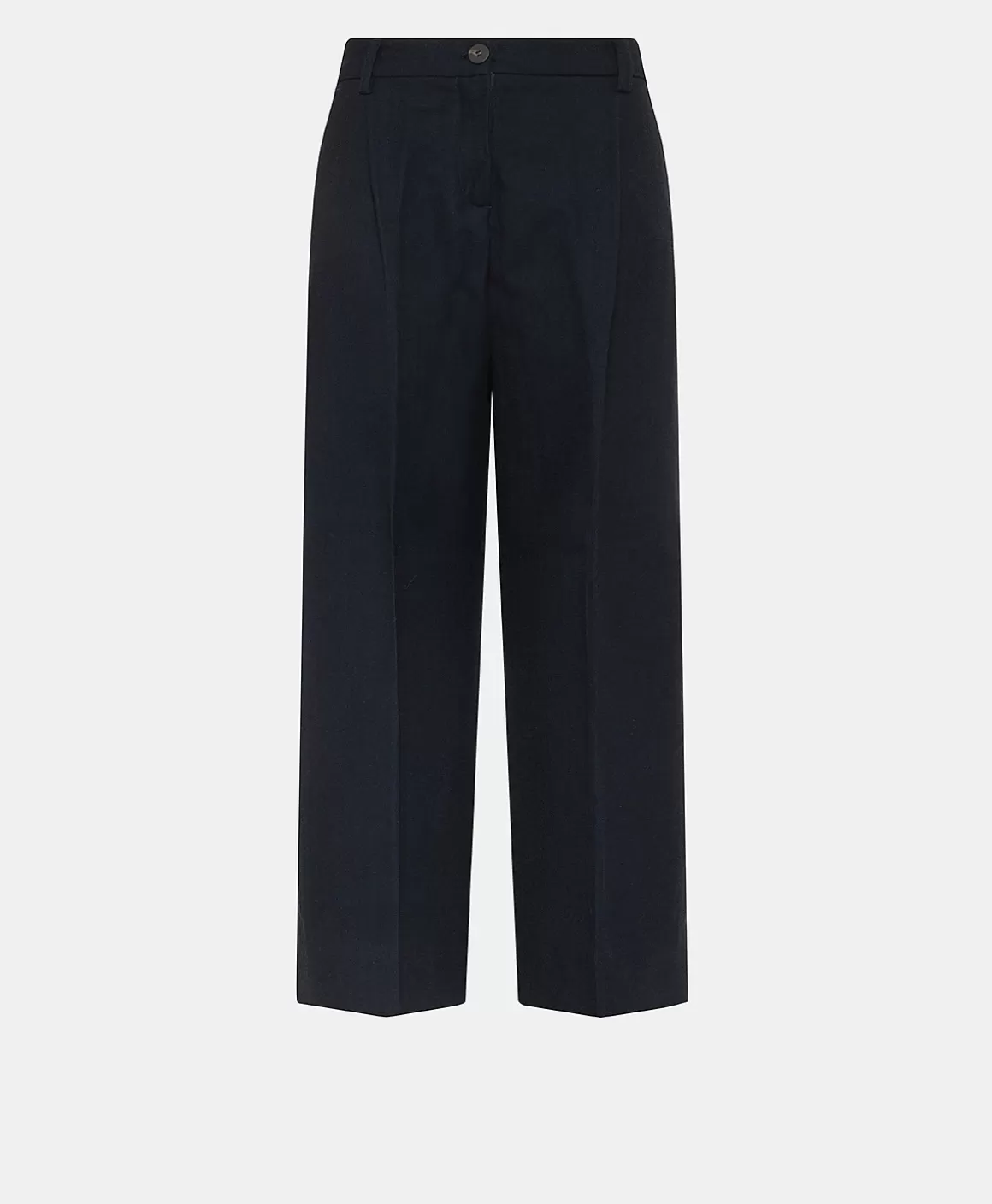 PANTALON GRECALE BIS EN CHEVRON COTON LAINE - *Momoni Cheap