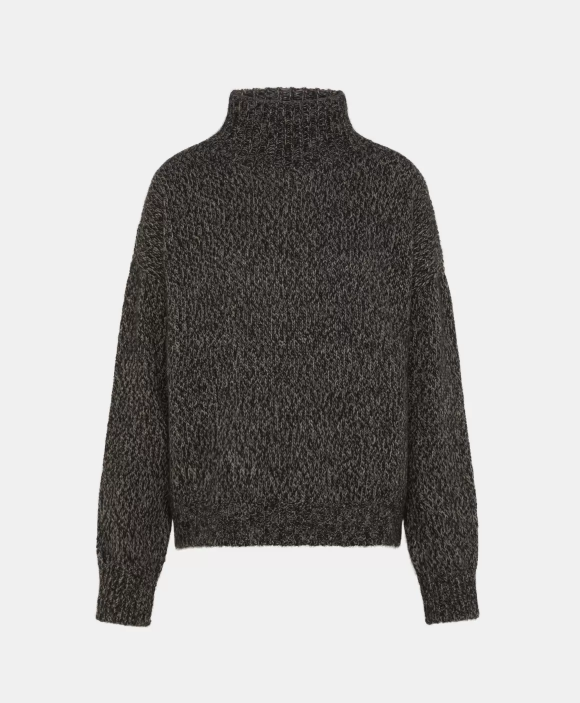 TRICOT UMA MOULINÉ - GRIS CHARBON*Momoni Best