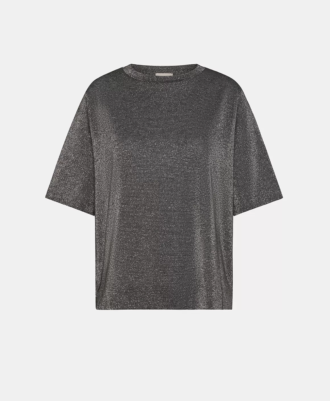 TSHIRT IORA EN JERSEY LUREX - GRIS FONCÉ*Momoni Shop